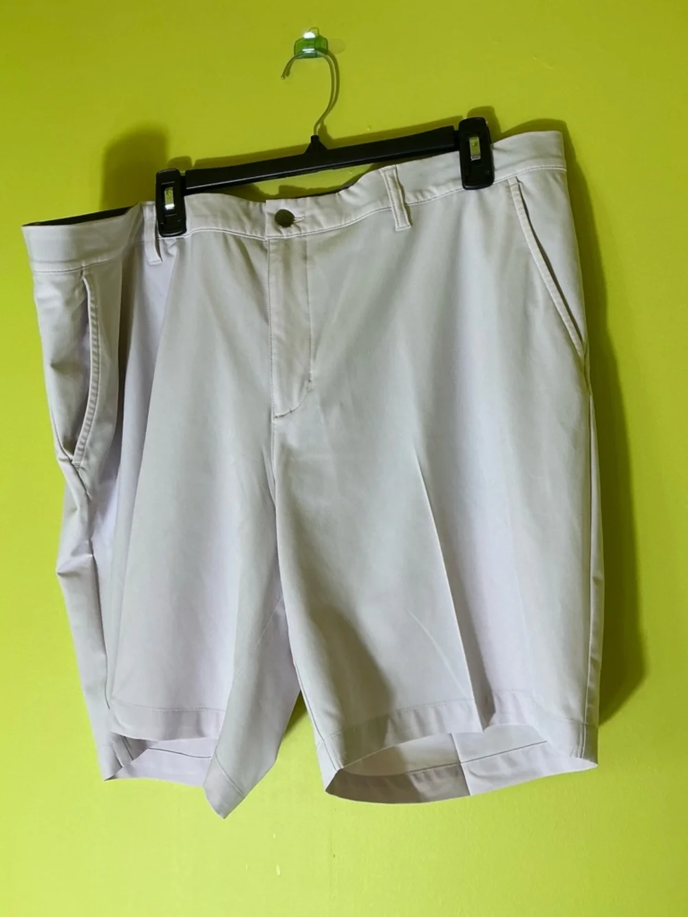 Adidas white golf shorts